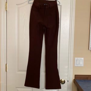 Women Jean Bisou-Bisou size 2 Brown 97Nylon Lycra